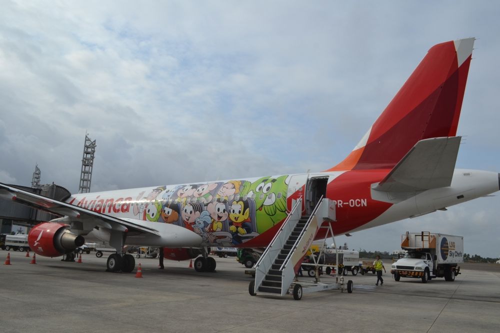 MSP Estúdios — avião Avianca