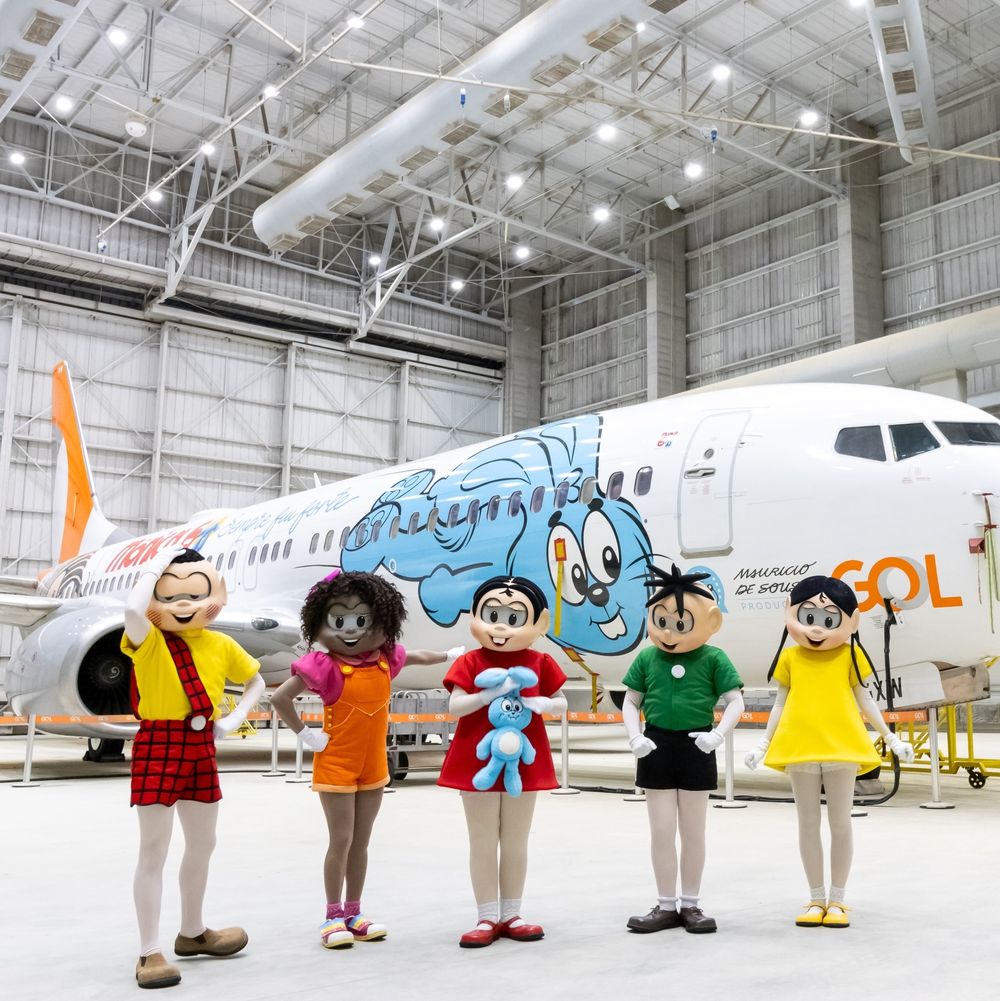 MSP Estúdios — avião Mônica 60 anos